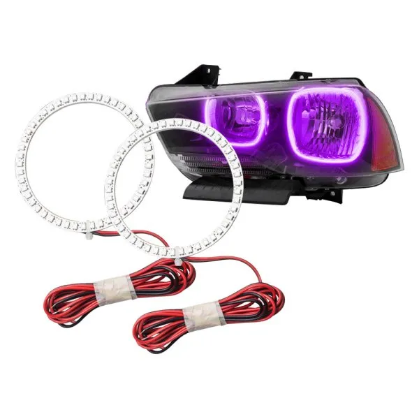 Oracle LED Headlight Halo Kit Dodge Charger (2011-2014) Multicolored