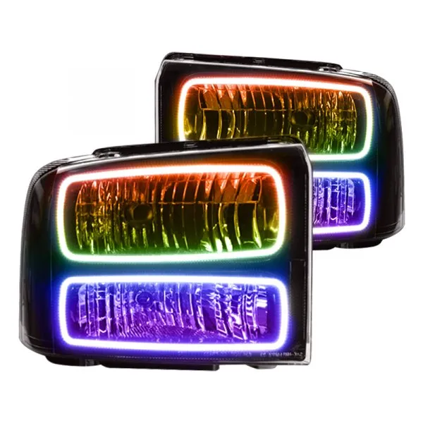 Oracle LED Headlight Halo Kit Ford Excursion (2005) Multicolored