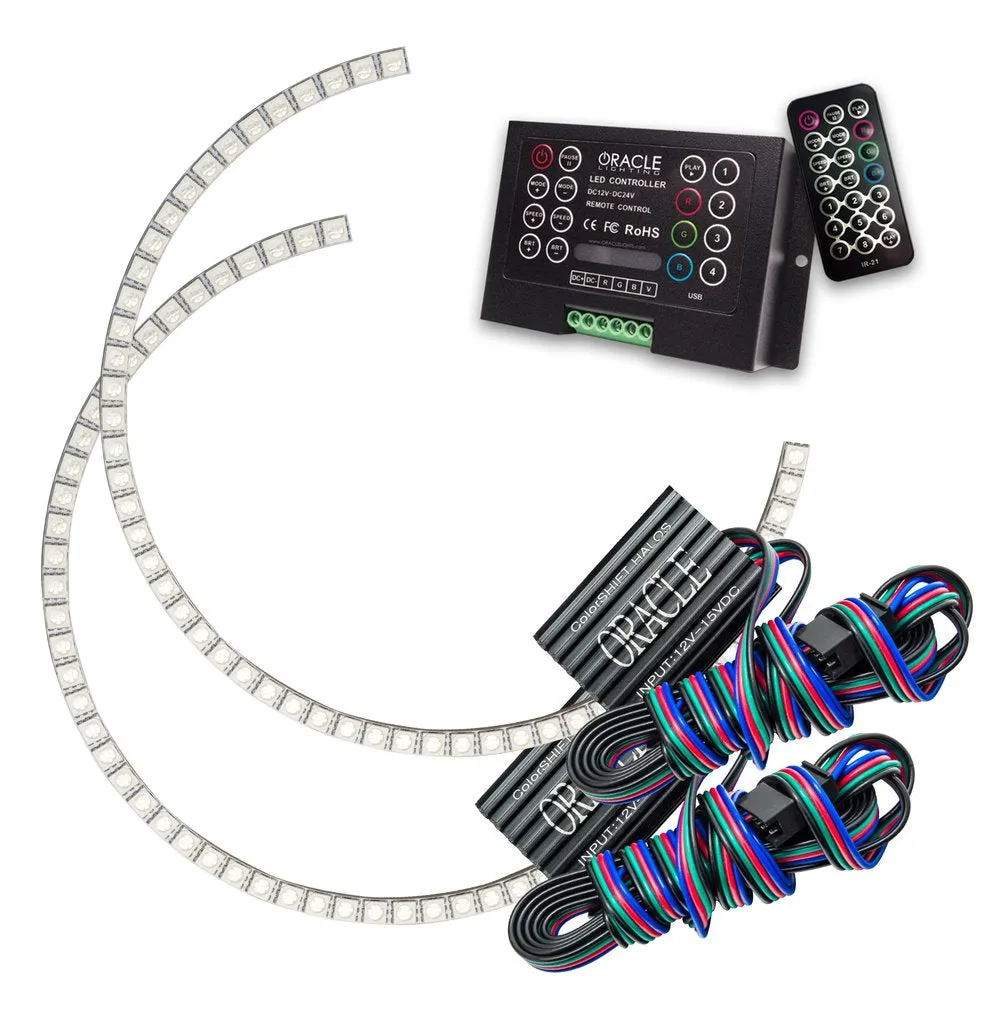 Oracle LED Headlight Halo Kit Ford F150 (1999-2004) Multicolored