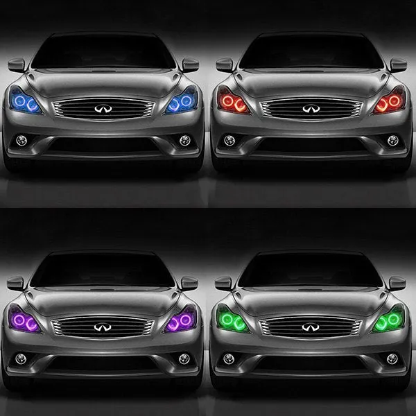 Oracle LED Headlight Halo Kit Infiniti Q60 (2014-2015) Multicolored