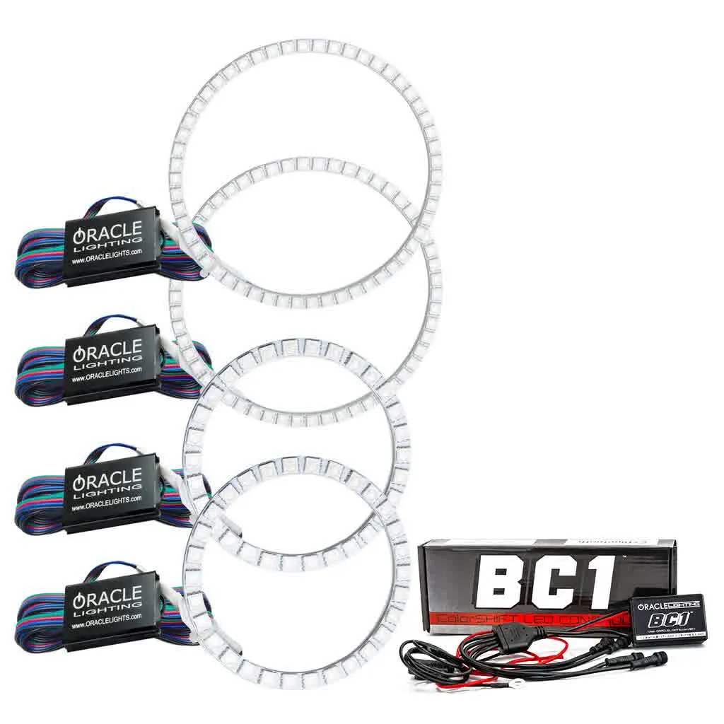 Oracle LED Headlight Halo Rings BMW M3 E90 E92 E93 (2008-2013) Multicolored RGB Upgrade