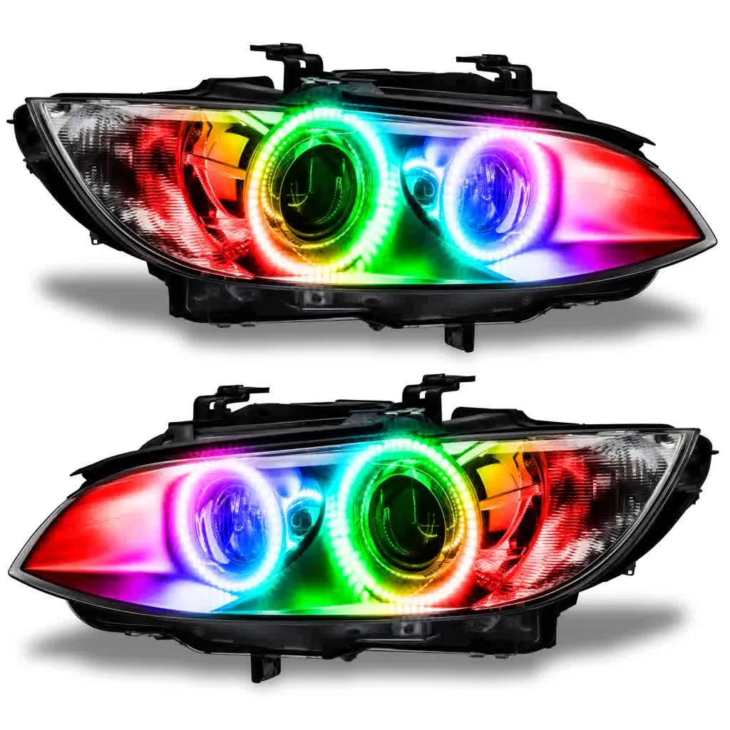Oracle LED Headlight Halo Rings BMW M3 E90 E92 E93 (2008-2013) Multicolored RGB Upgrade