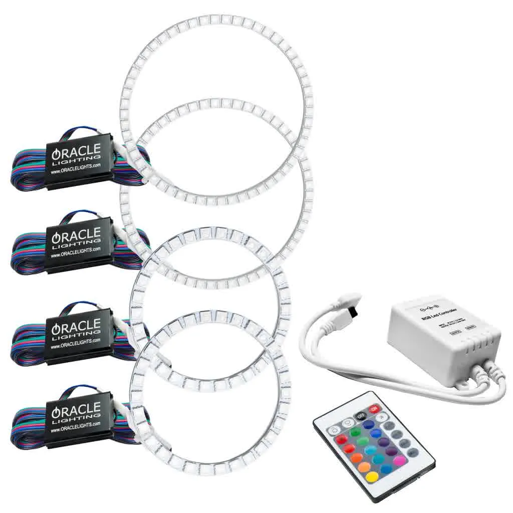 Oracle LED Headlight Halo Rings BMW M3 E90 E92 E93 (2008-2013) Multicolored RGB Upgrade