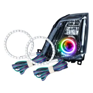 Oracle LED Headlight Halo Rings Cadillac CTS-V Coupe (2010-2012) Multicolored