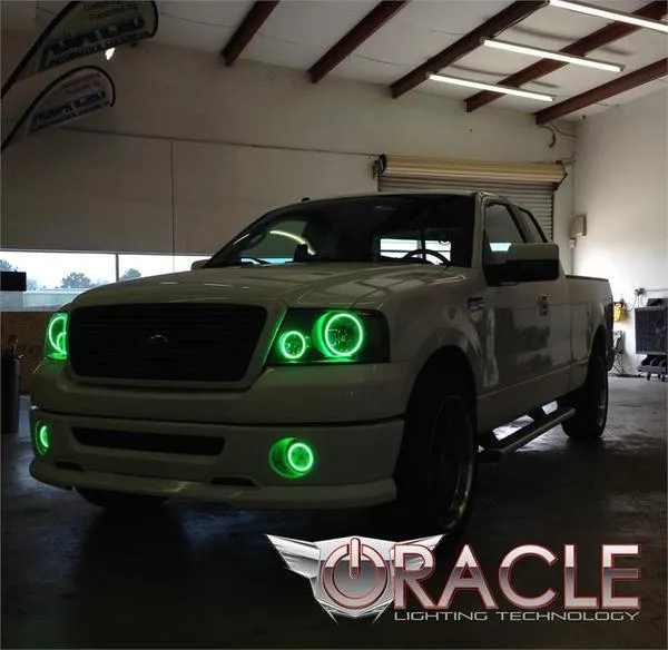 Oracle LED Headlight Halo Rings Ford F150 (2004-2008) Multicolored