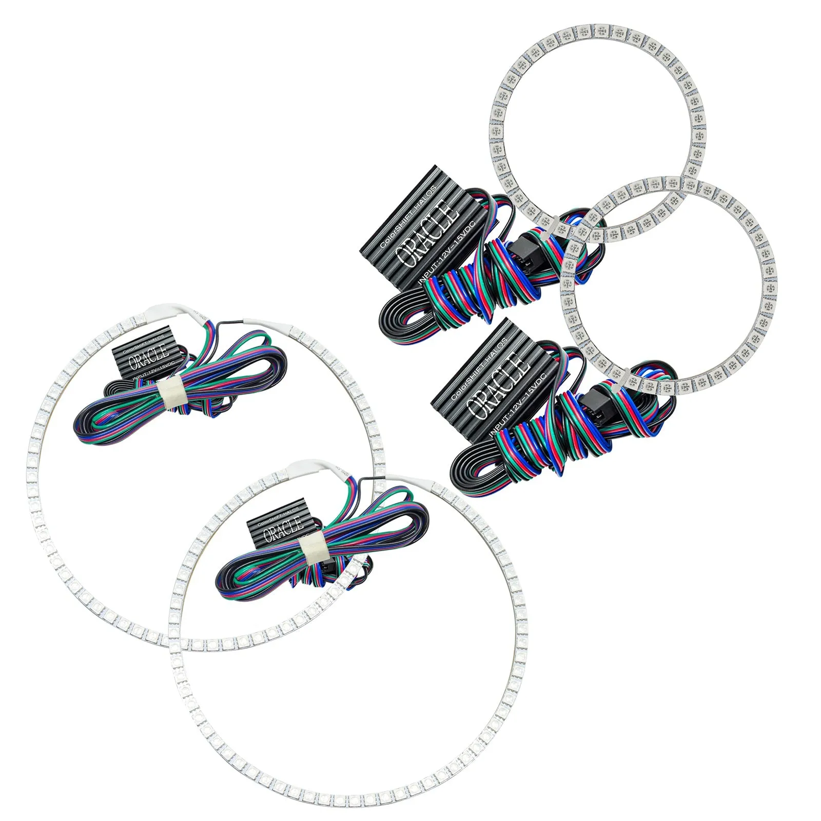 Oracle LED Headlight Halo Rings Ford F150 (2004-2008) Multicolored