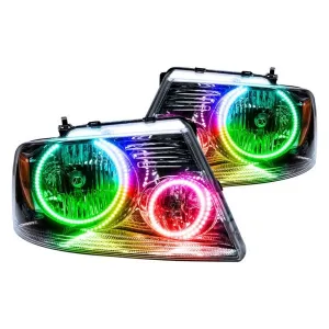 Oracle LED Headlight Halo Rings Ford F150 (2004-2008) Multicolored