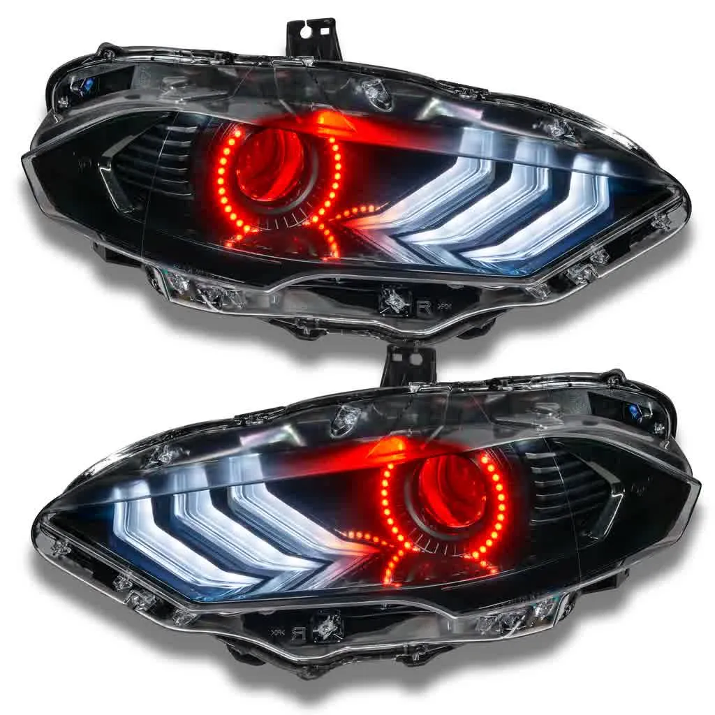 Oracle LED Headlight Halo Rings Ford Mustang S550 (2018-2023) Multicolored