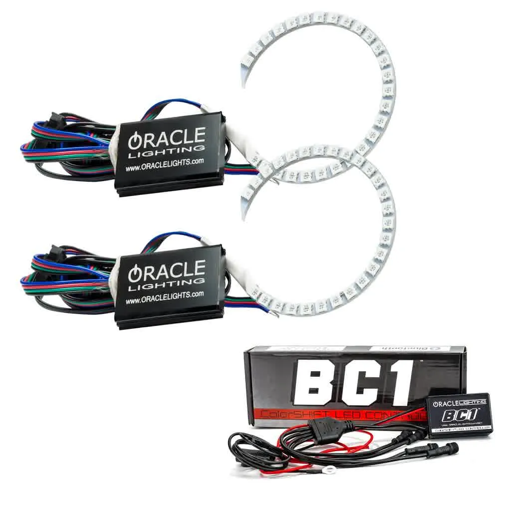 Oracle LED Headlight Halo Rings Ford Mustang S550 (2018-2023) Multicolored