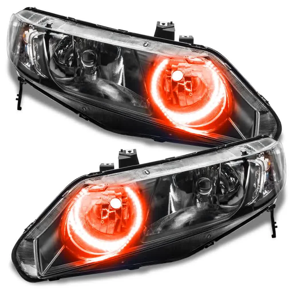 Oracle LED Headlight Halo Rings Honda Civic & Civic Si Sedan (06-11) Multicolored RGB