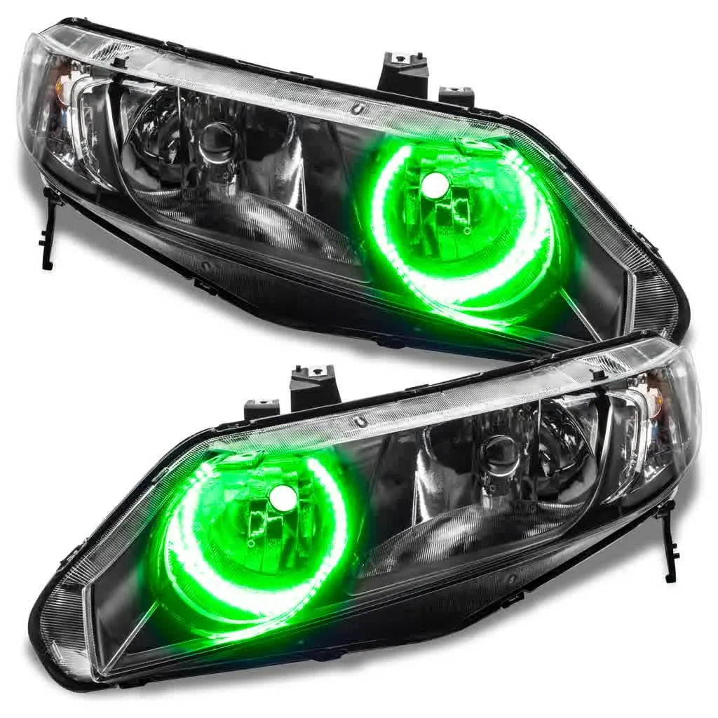Oracle LED Headlight Halo Rings Honda Civic & Civic Si Sedan (06-11) Multicolored RGB