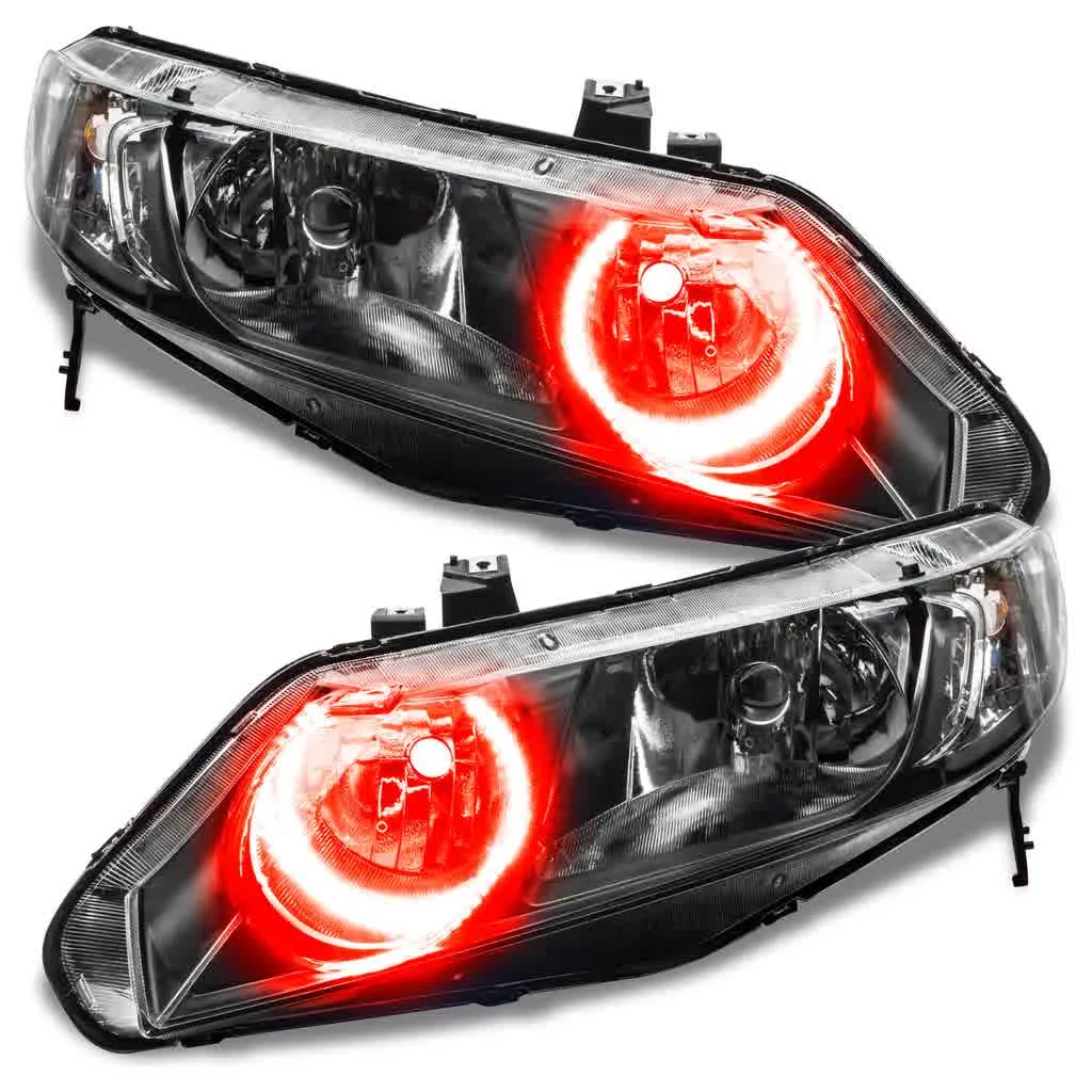 Oracle LED Headlight Halo Rings Honda Civic & Civic Si Sedan (06-11) Multicolored RGB