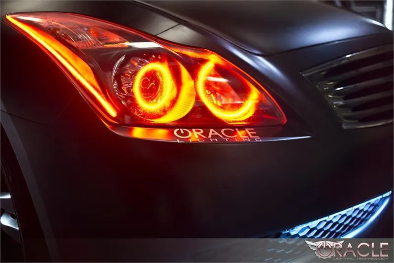 Oracle LED Headlight Halo Rings Infiniti G37 Coupe (2008-2010) Multicolored RGB