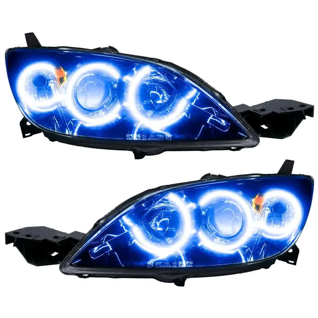 Oracle LED Headlight Halo Rings Mazda 3 (2004-2009) Multicolored RGB