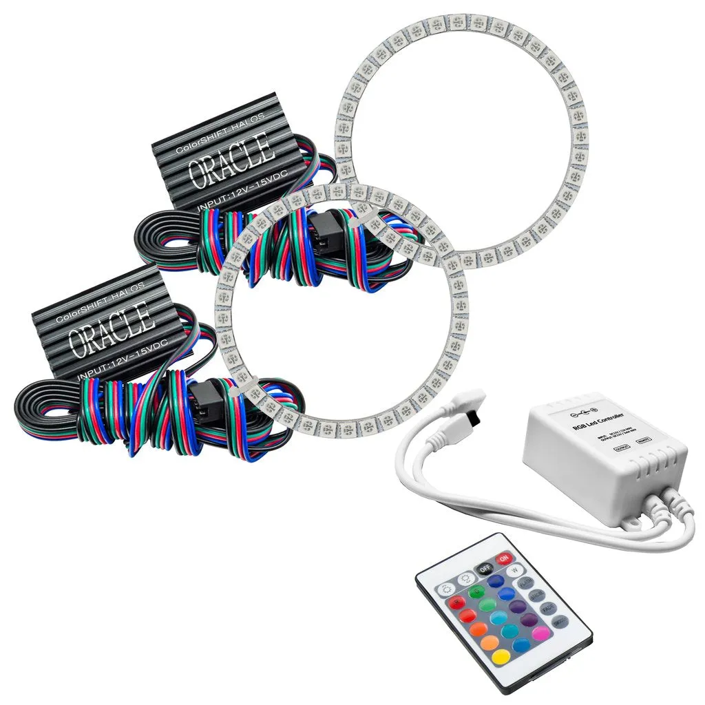 Oracle LED Headlight Halo Rings Saturn Sky (2007-2009) Multicolored