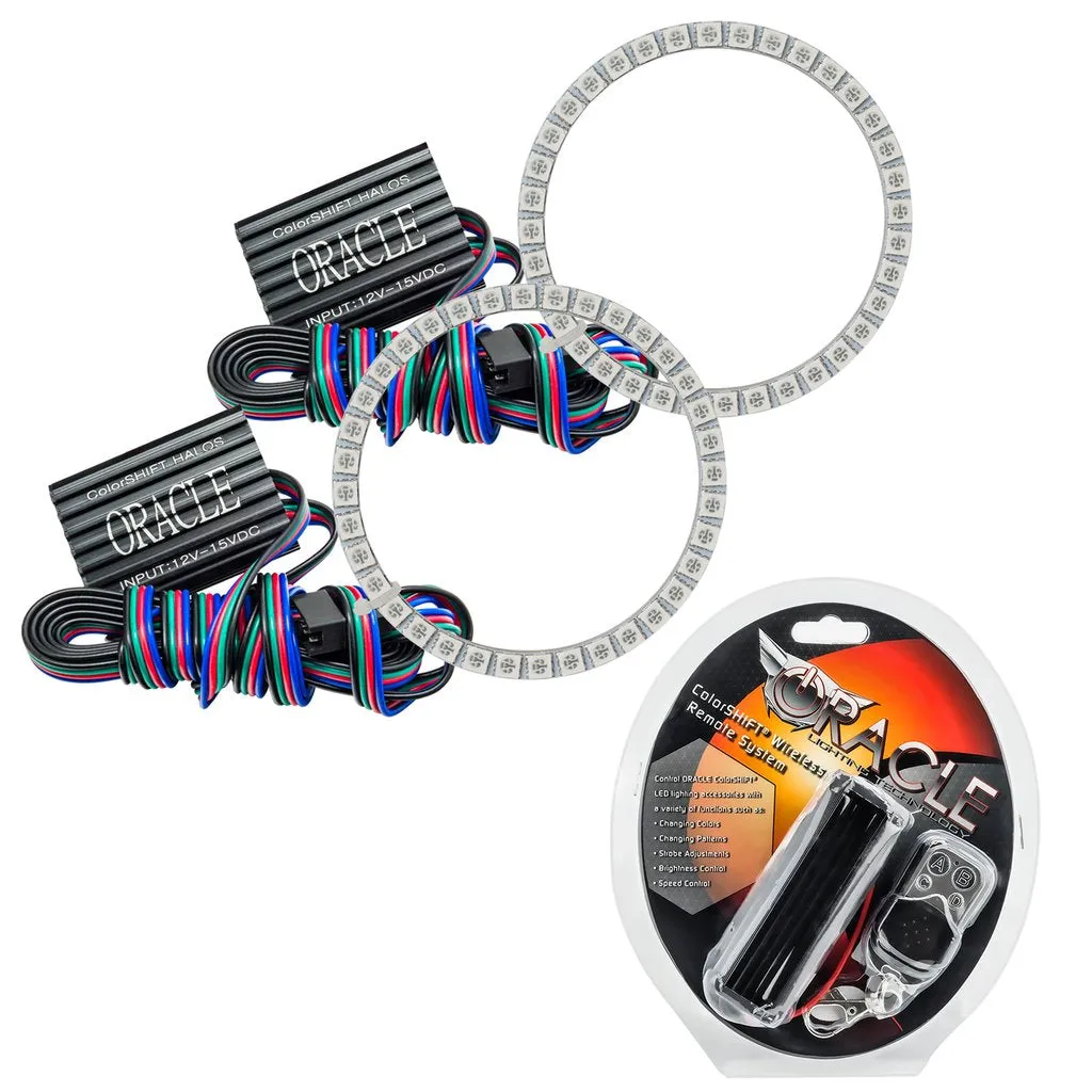 Oracle LED Headlight Halo Rings Saturn Sky (2007-2009) Multicolored