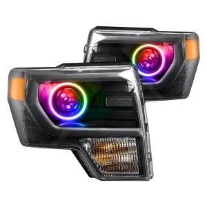 Oracle Projector Headlight Halo Rings Ford F150 / Raptor (2013-2014) Colorshift RGB or White LED