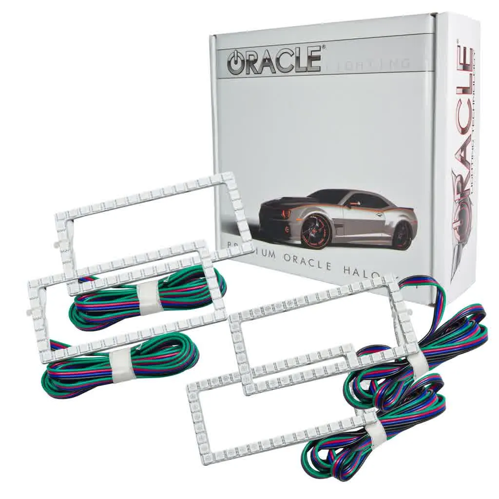 Oracle Projector Headlight LED Halo Kit Ford F150 Quad Cab (2015-2017) Multicolored