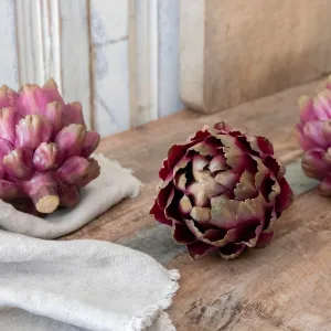 Purple decorative artichoke