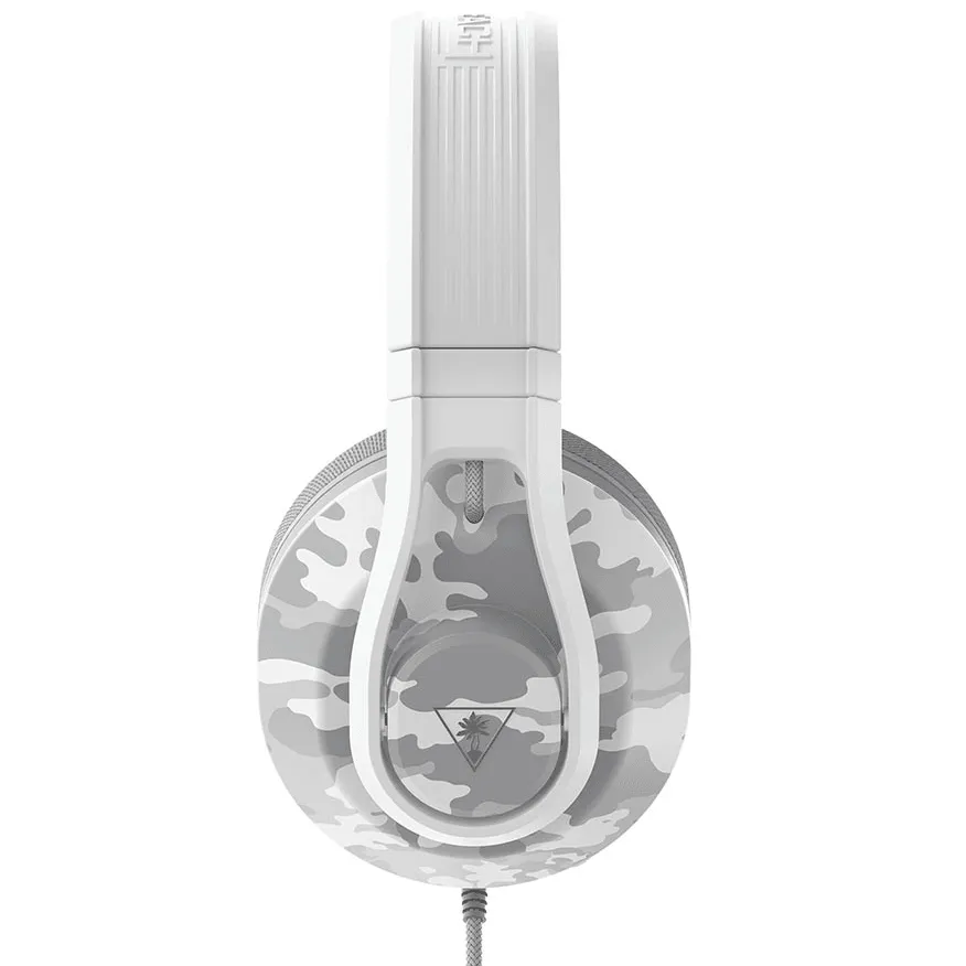 Turtle Beach Recon 500 Headset Headphones Microphone Gaming Camo Grey White