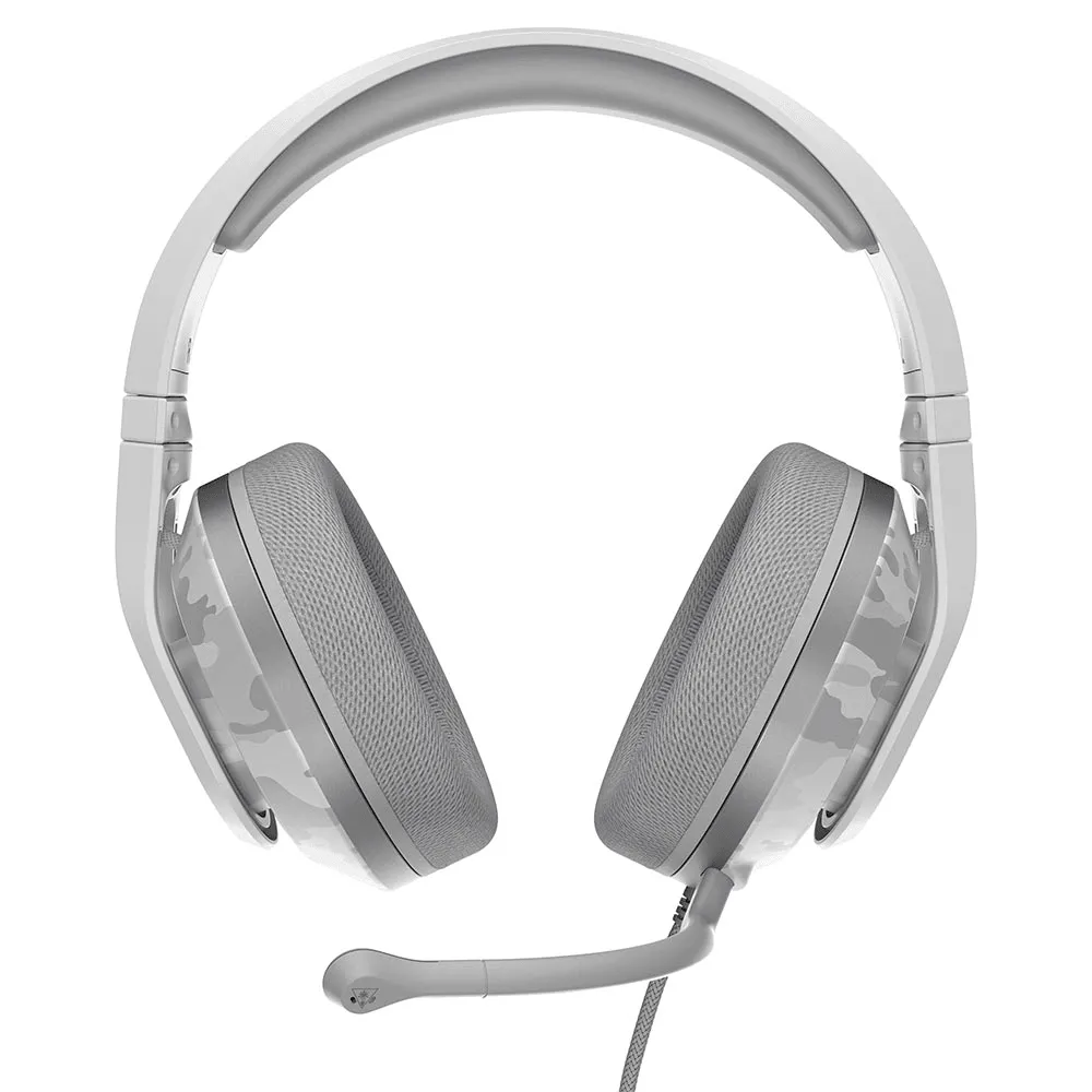 Turtle Beach Recon 500 Headset Headphones Microphone Gaming Camo Grey White
