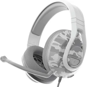 Turtle Beach Recon 500 Headset Headphones Microphone Gaming Camo Grey White
