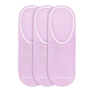 Women Pack of 3 Solid Shoeliners Socks